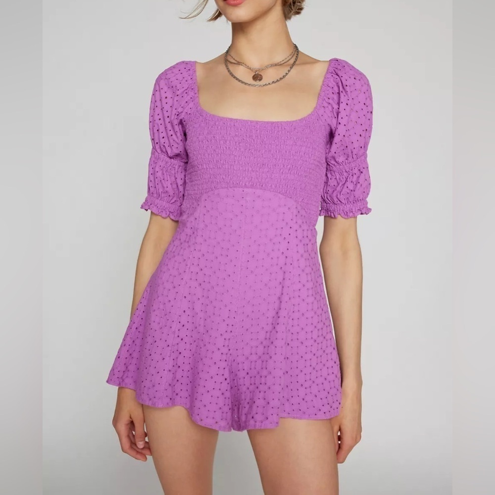 Urban Outfitters purple romper ✨​ ✨